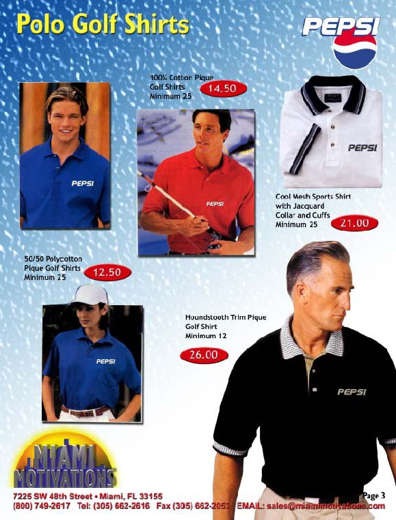 Polo Golf Shirts